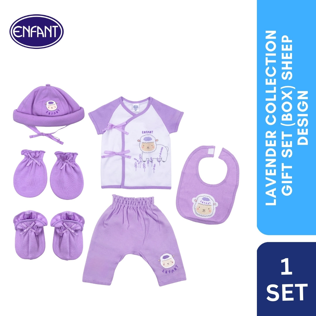 Lavender Collection Gift set box with Sheep Design