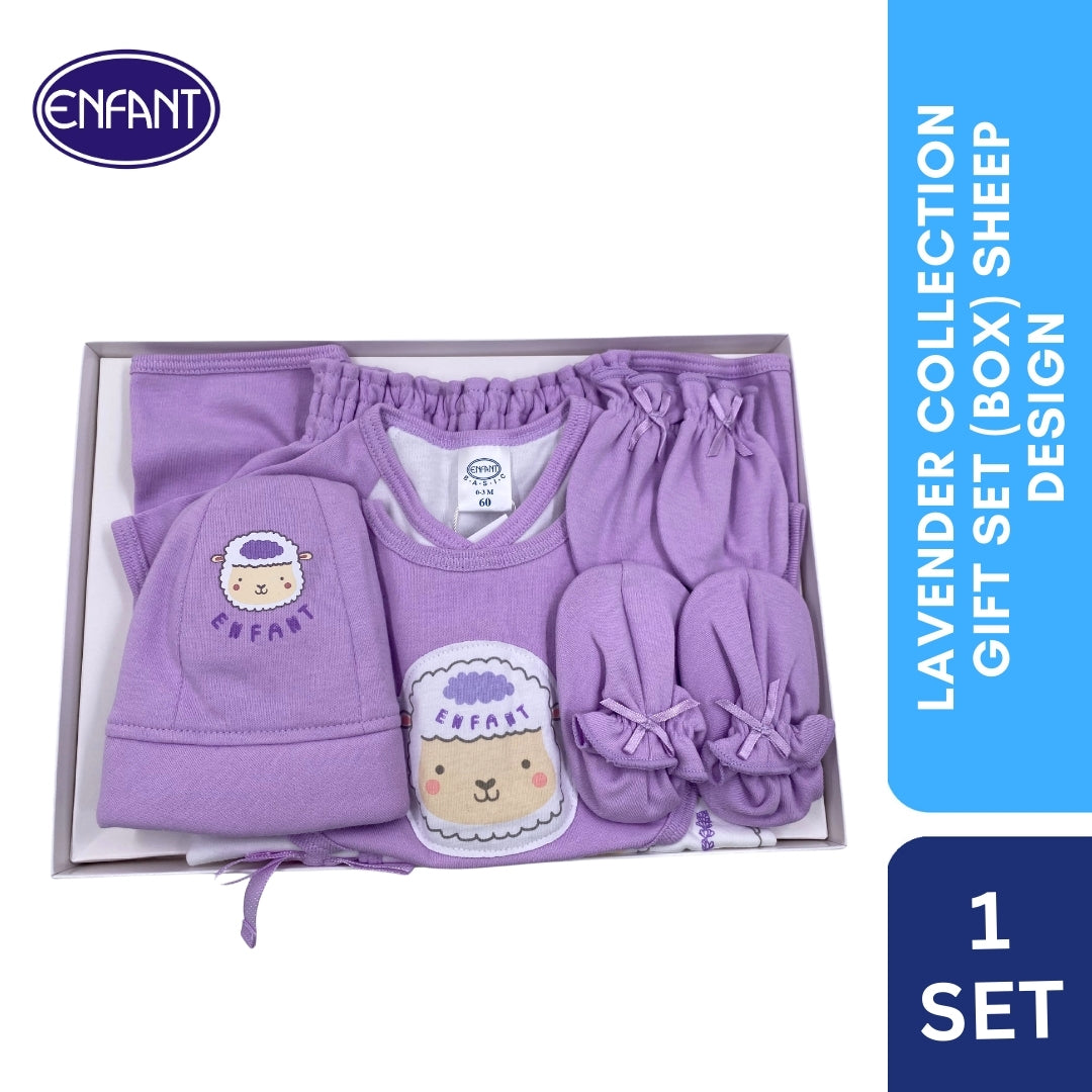 Lavender Collection Gift set box with Sheep Design