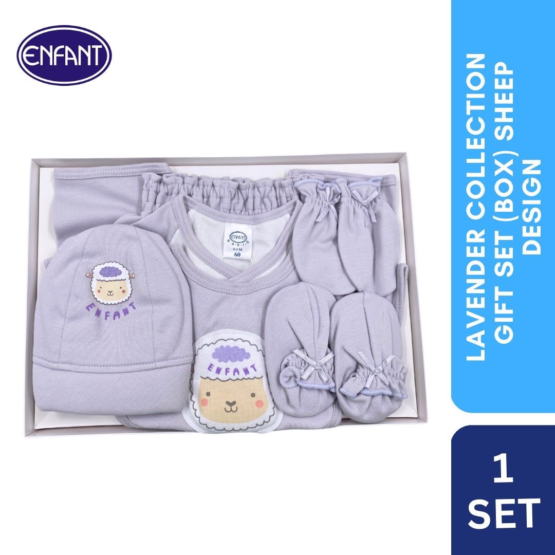 Lavender Collection Gift set box with Sheep Design