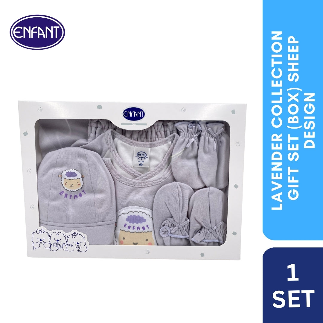 Lavender Collection Gift set box with Sheep Design