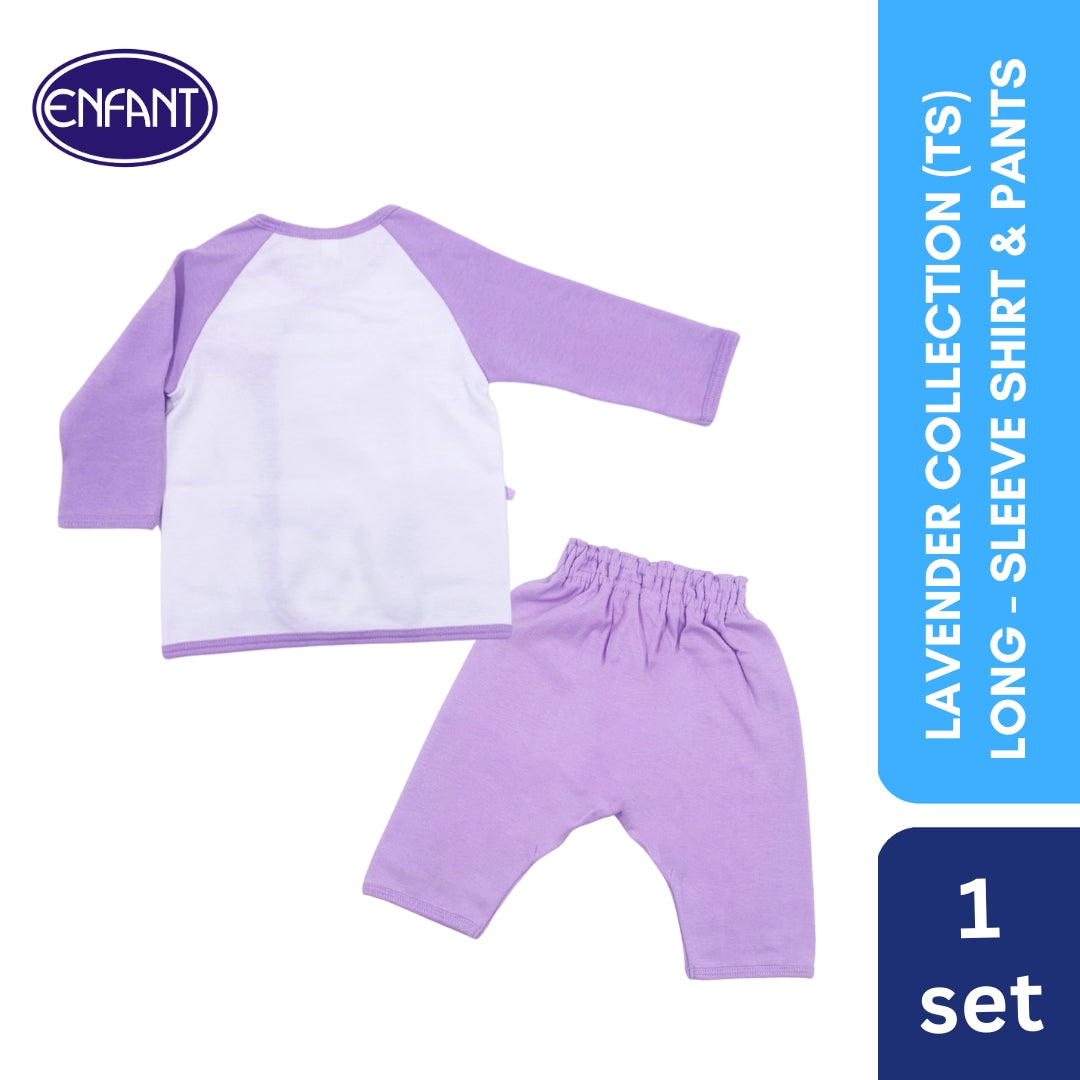 Lavender Collection (TS) long-Sleeve Shirt & Pants with Sheep Design