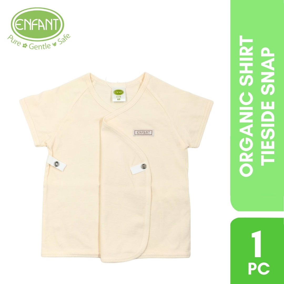 Enfant Organic Shirt Tie-side Snap