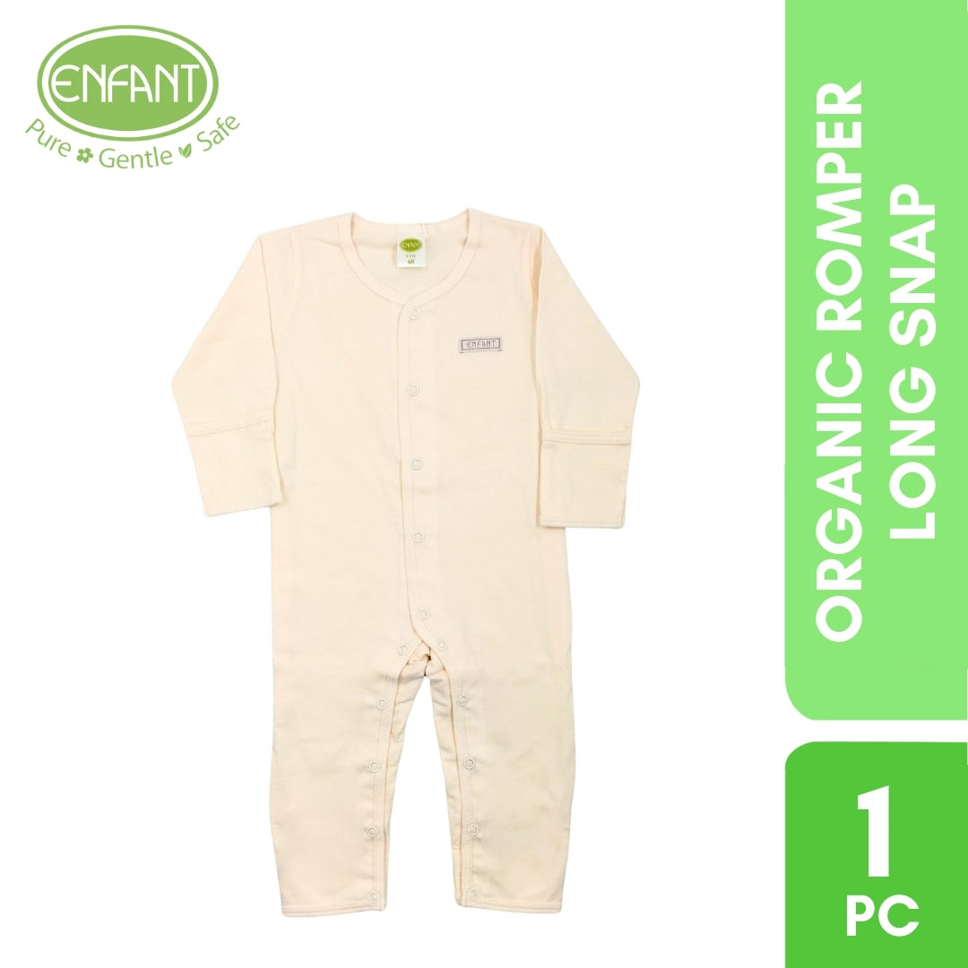 Enfant Organic Romper Long Snap