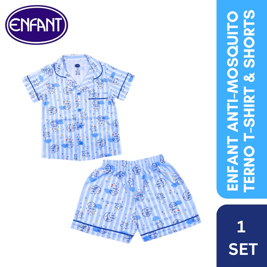 Enfant ANTI-MOSQUITO Terno T-Shirt & Shorts 2024