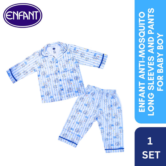 Enfant ANTI-MOSQUITO LONG SLEEVES AND PANTS FOR BABY BOY 2024