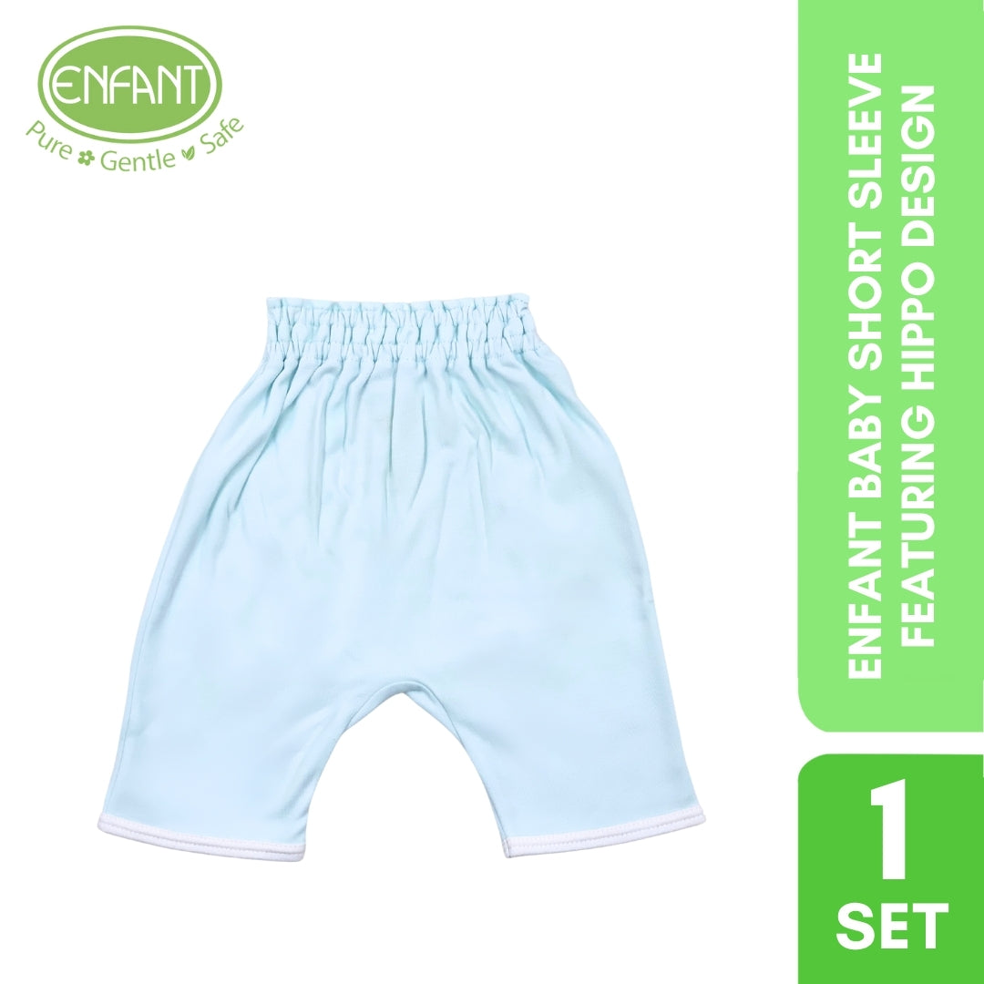 ENFANT BABY SHORT SLEEVE FEATURING HIPPO DESIGN