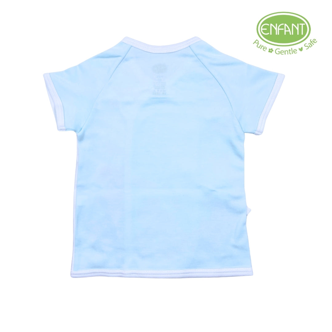 ENFANT BABY SHORT SLEEVE FEATURING HIPPO DESIGN