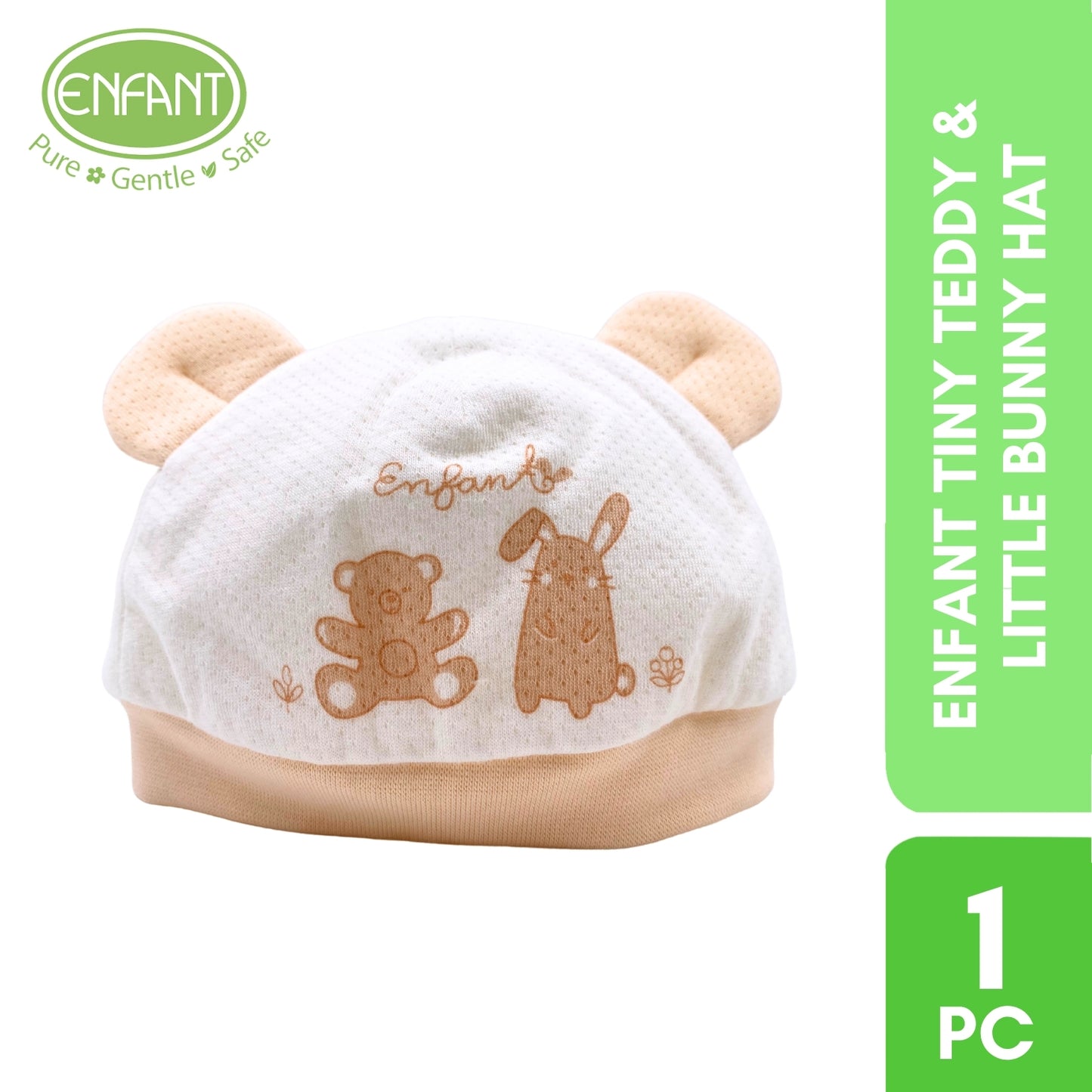 Enfant Tiny Teddy &  Little Bunny hat