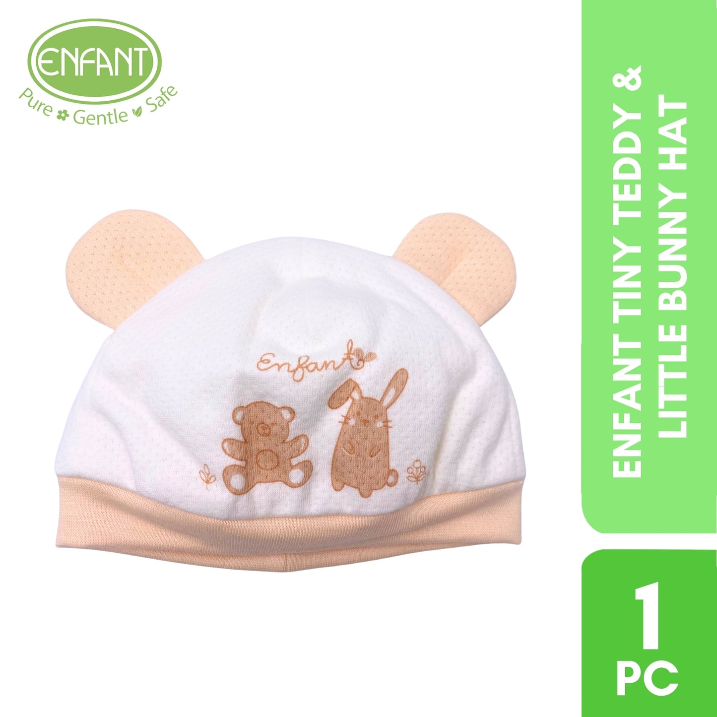 Enfant Tiny Teddy &  Little Bunny hat