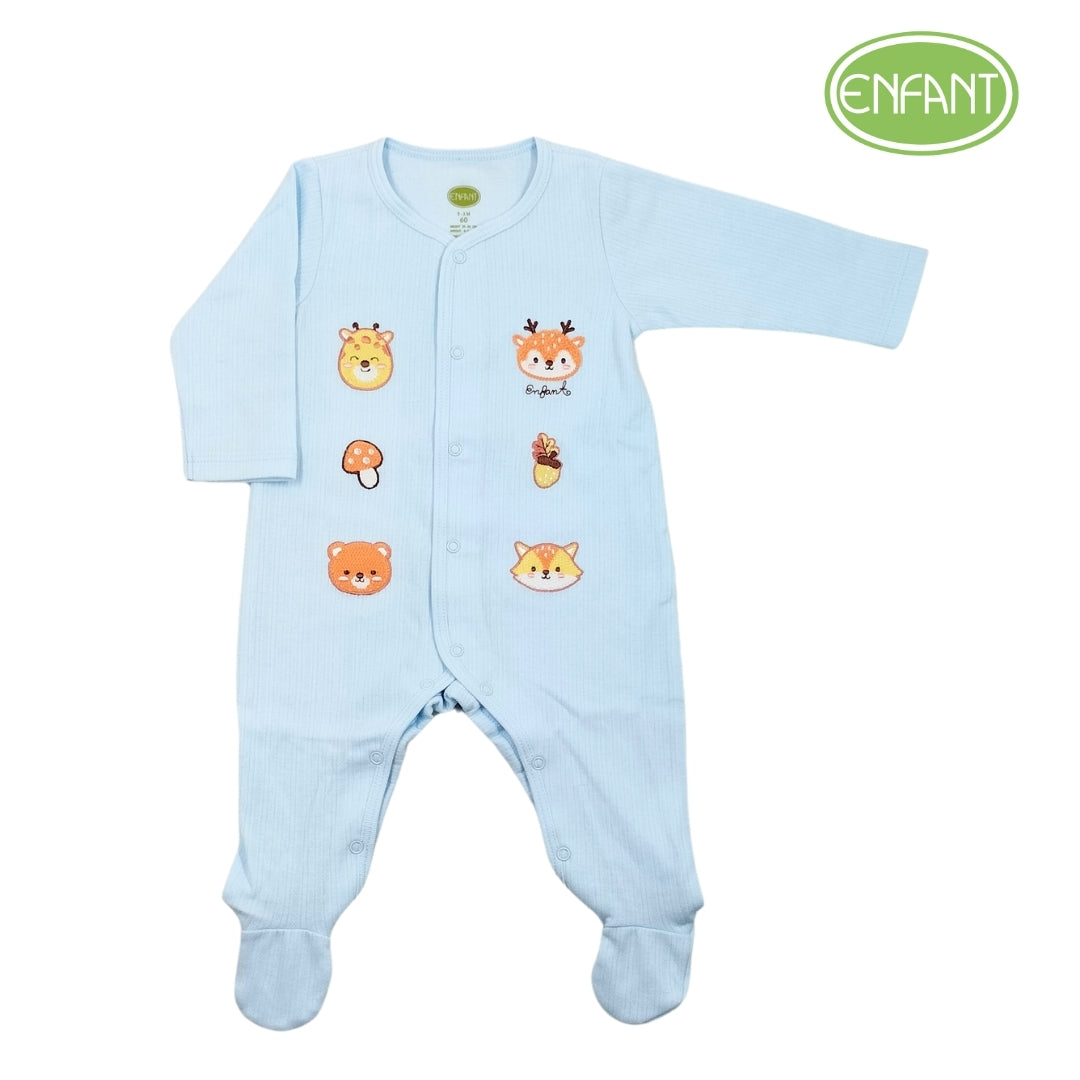 Enfant Long Romper for boy with a reindeer design