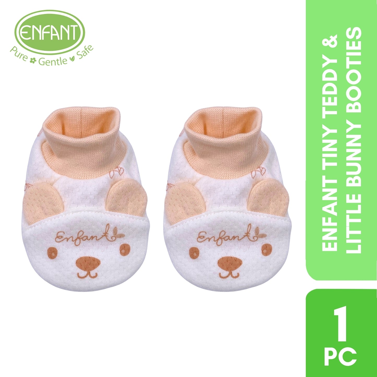 Enfant Tiny Teddy & Little Bunny booties