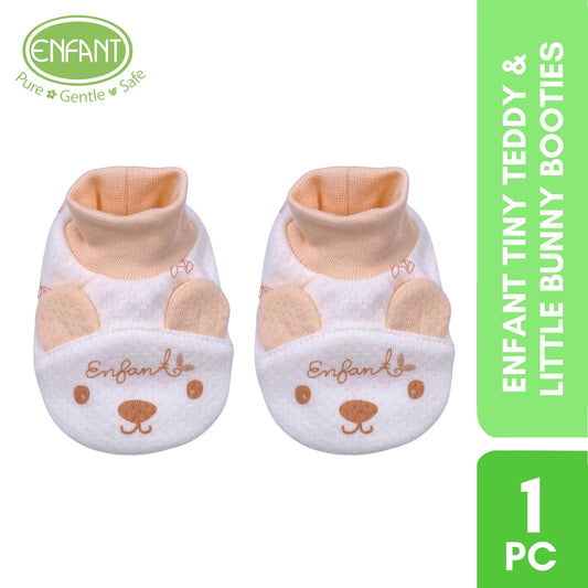 Enfant Tiny Teddy & Little Bunny booties