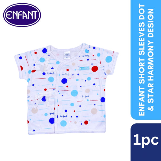 Enfant Short Sleeves Dot & Star Harmony Design  2014