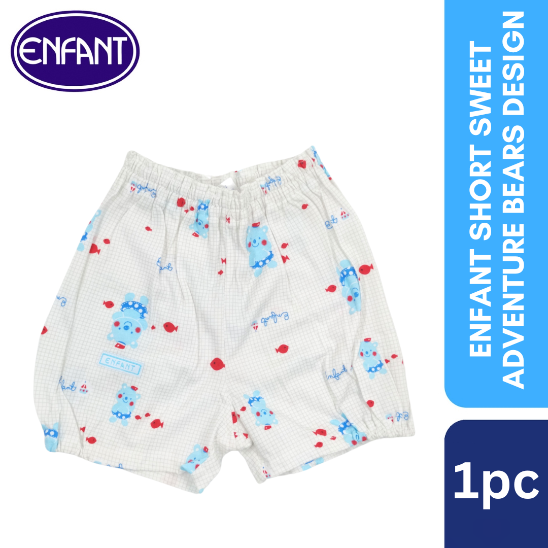 Enfant Short Sweet Adventure Bears design 2014