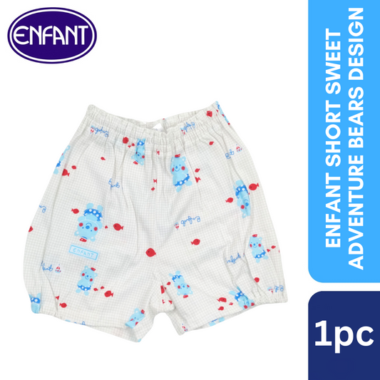 Enfant Short Sweet Adventure Bears design 2014