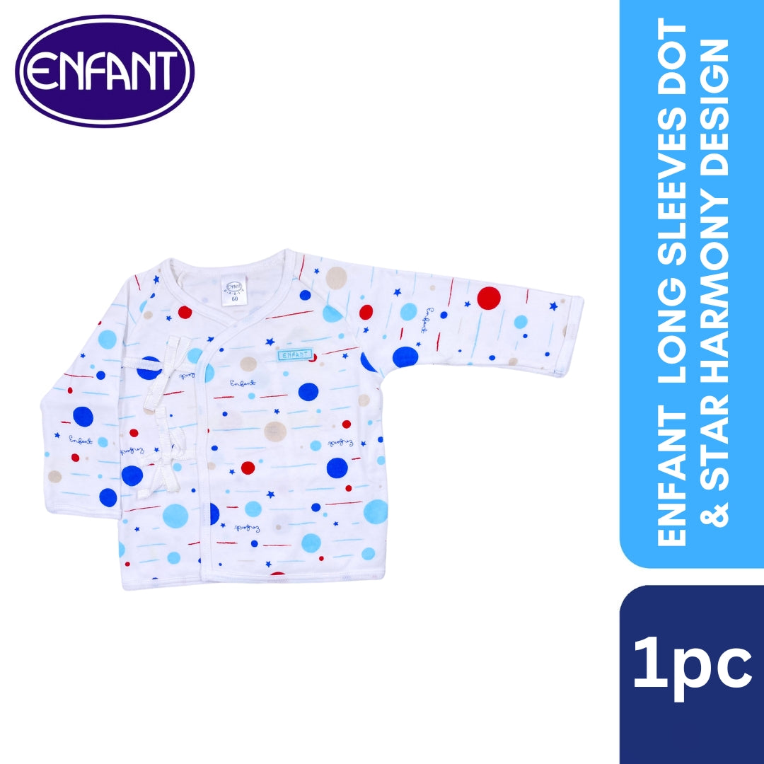 Enfant Long Sleeves Dot & Star Harmony Design  2014