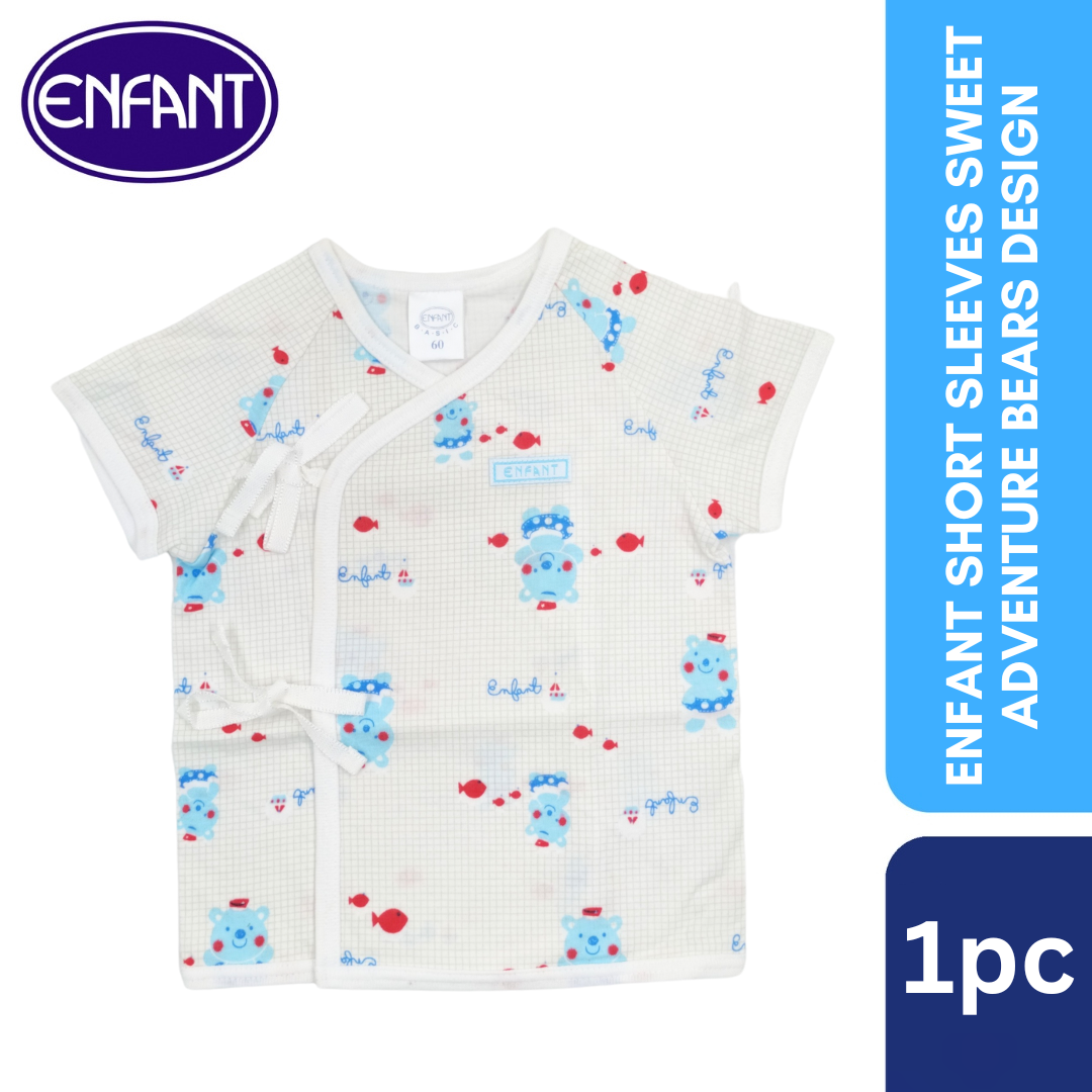 Enfant Short Sleeves Sweet Adventure Bears design 2014