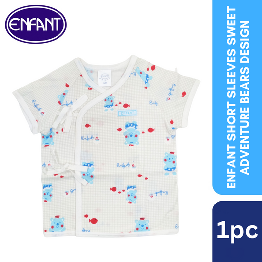 Enfant Short Sleeves Sweet Adventure Bears design 2014