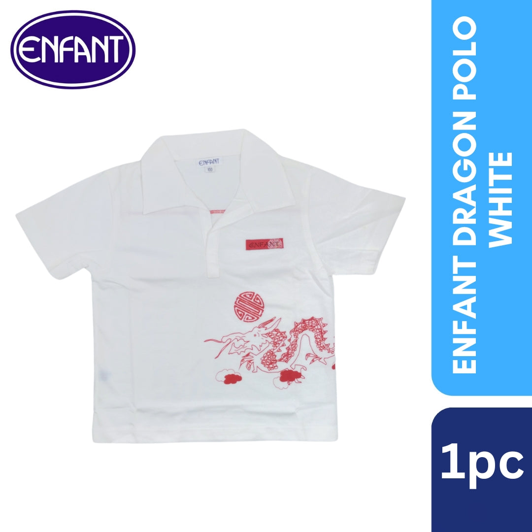 Enfant Dragon Polo White