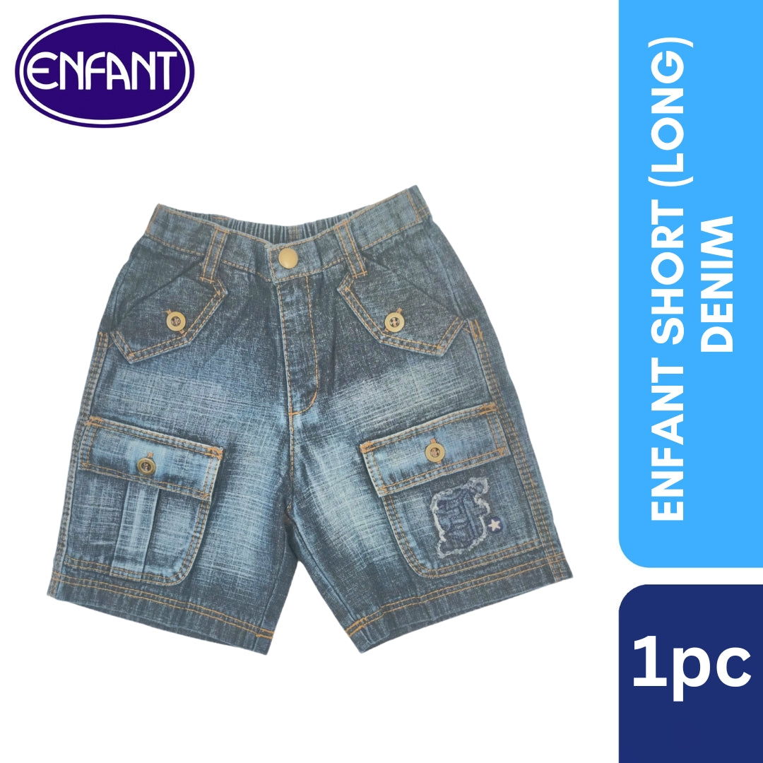 Enfant Short (Long) Denim