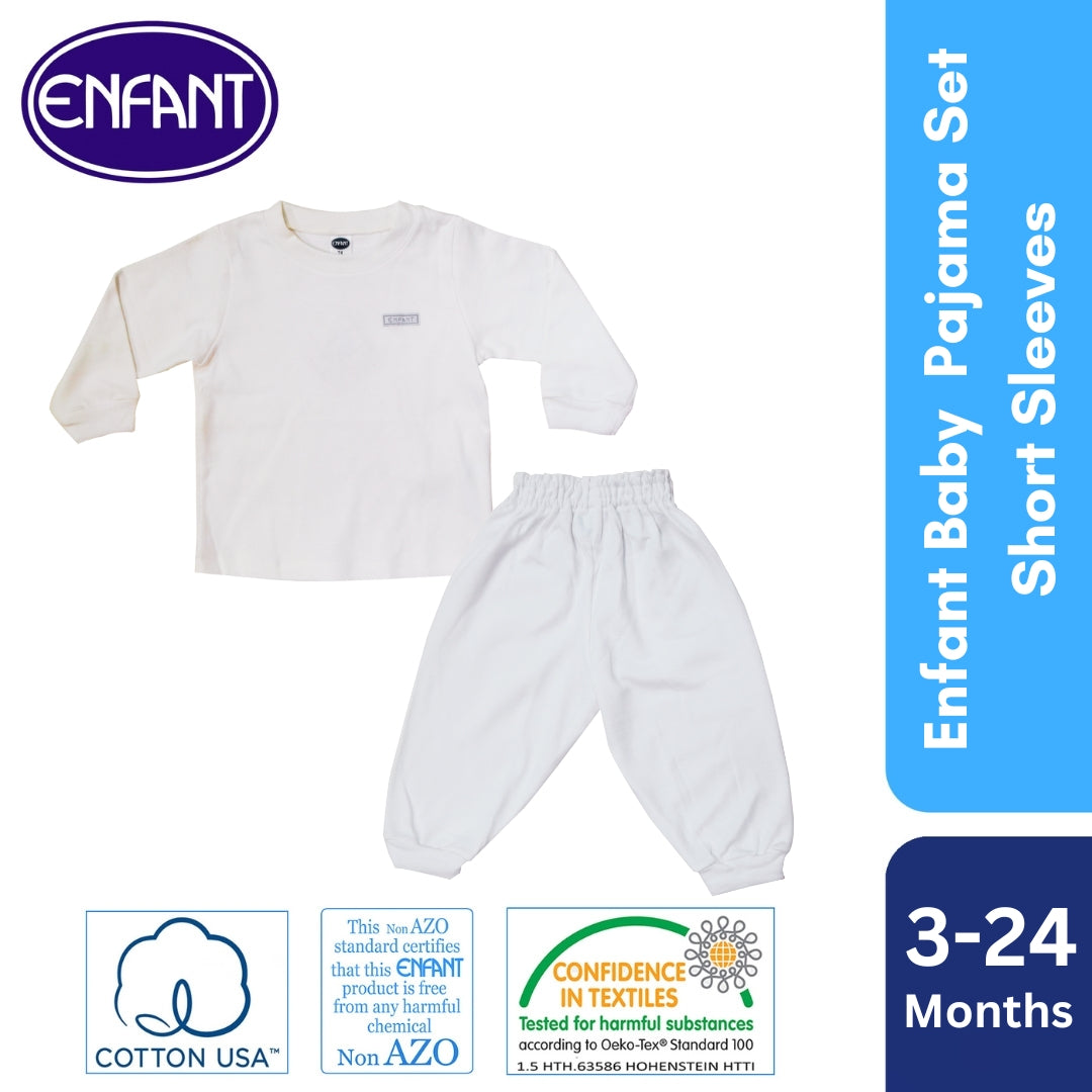 Enfant Baby Boy Pajama Set Shorts Sleeves 9-12 Months