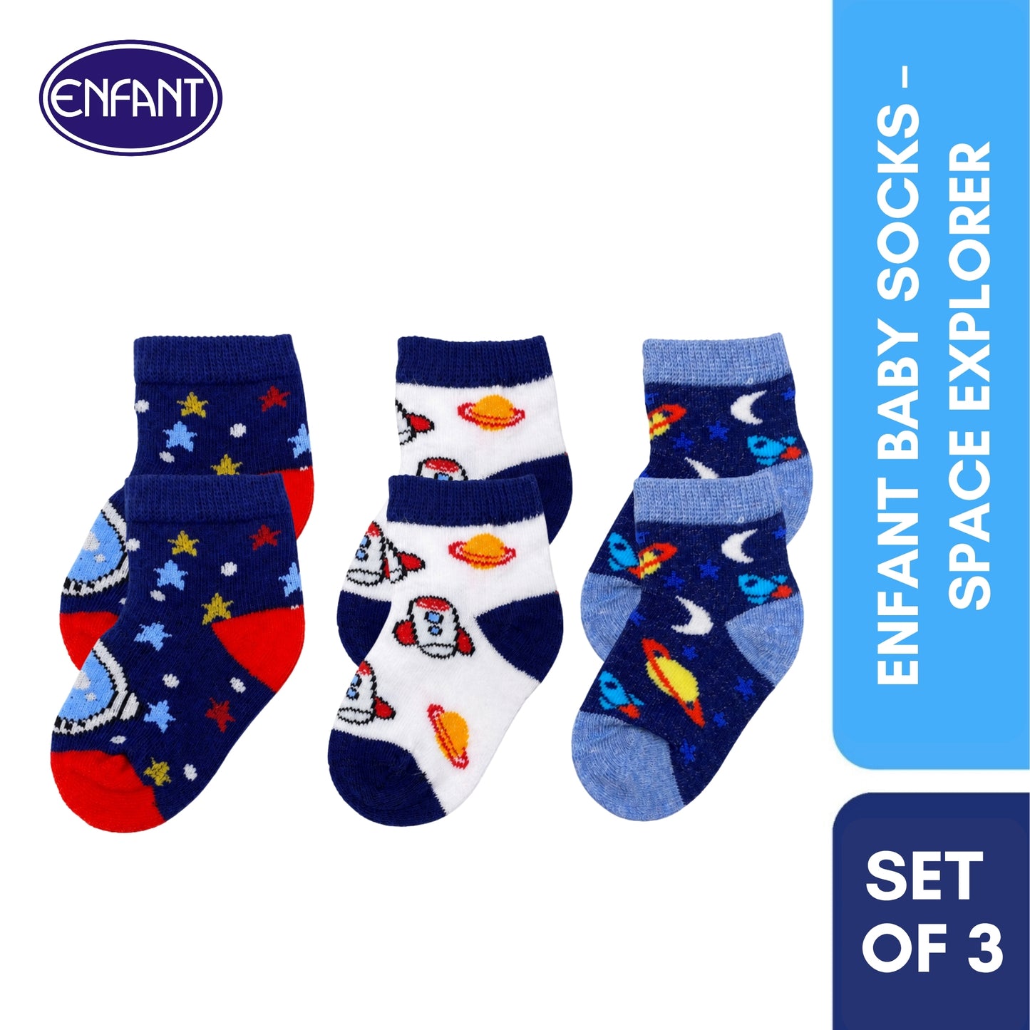 Enfant Baby Socks – Space Explorer