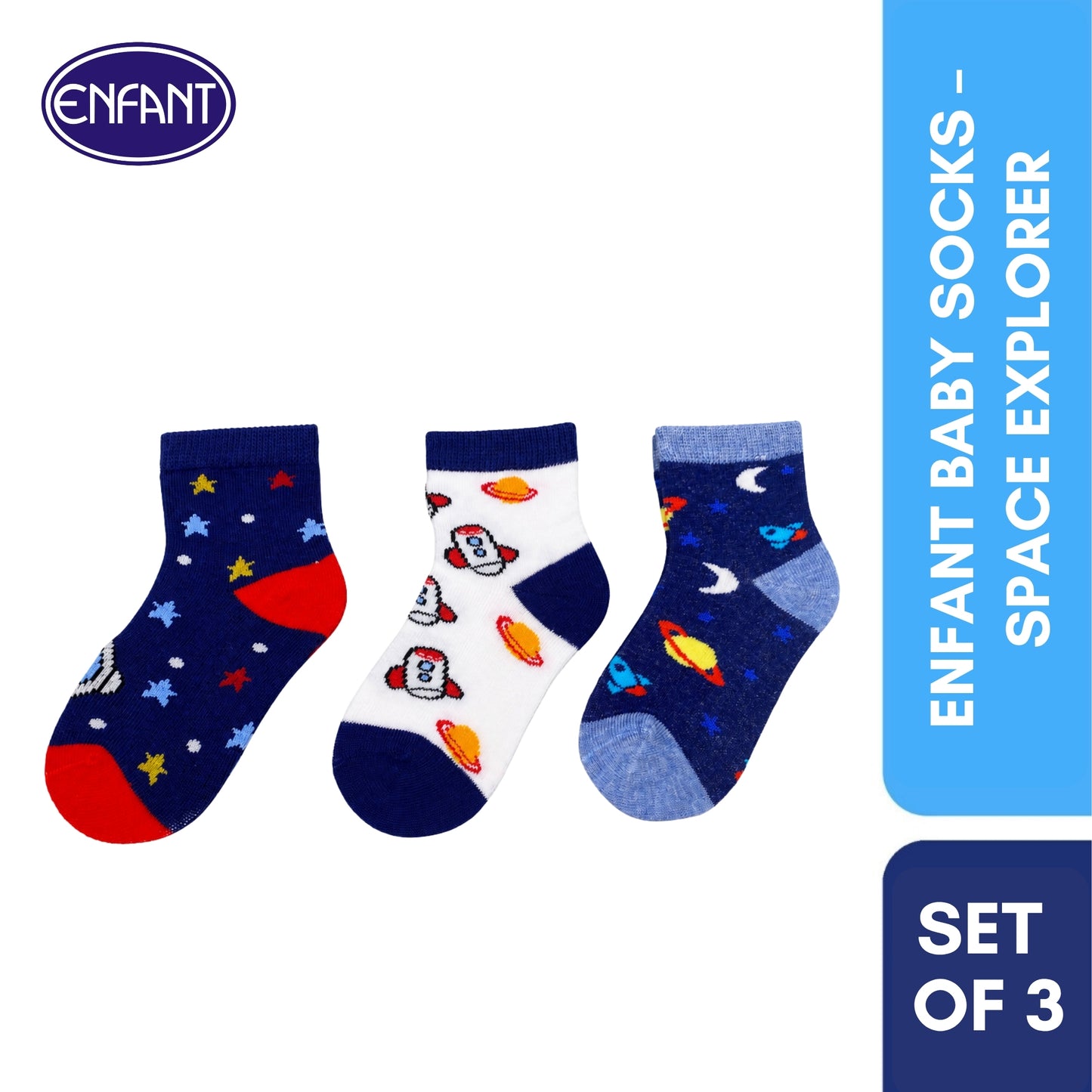 Enfant Baby Socks – Space Explorer