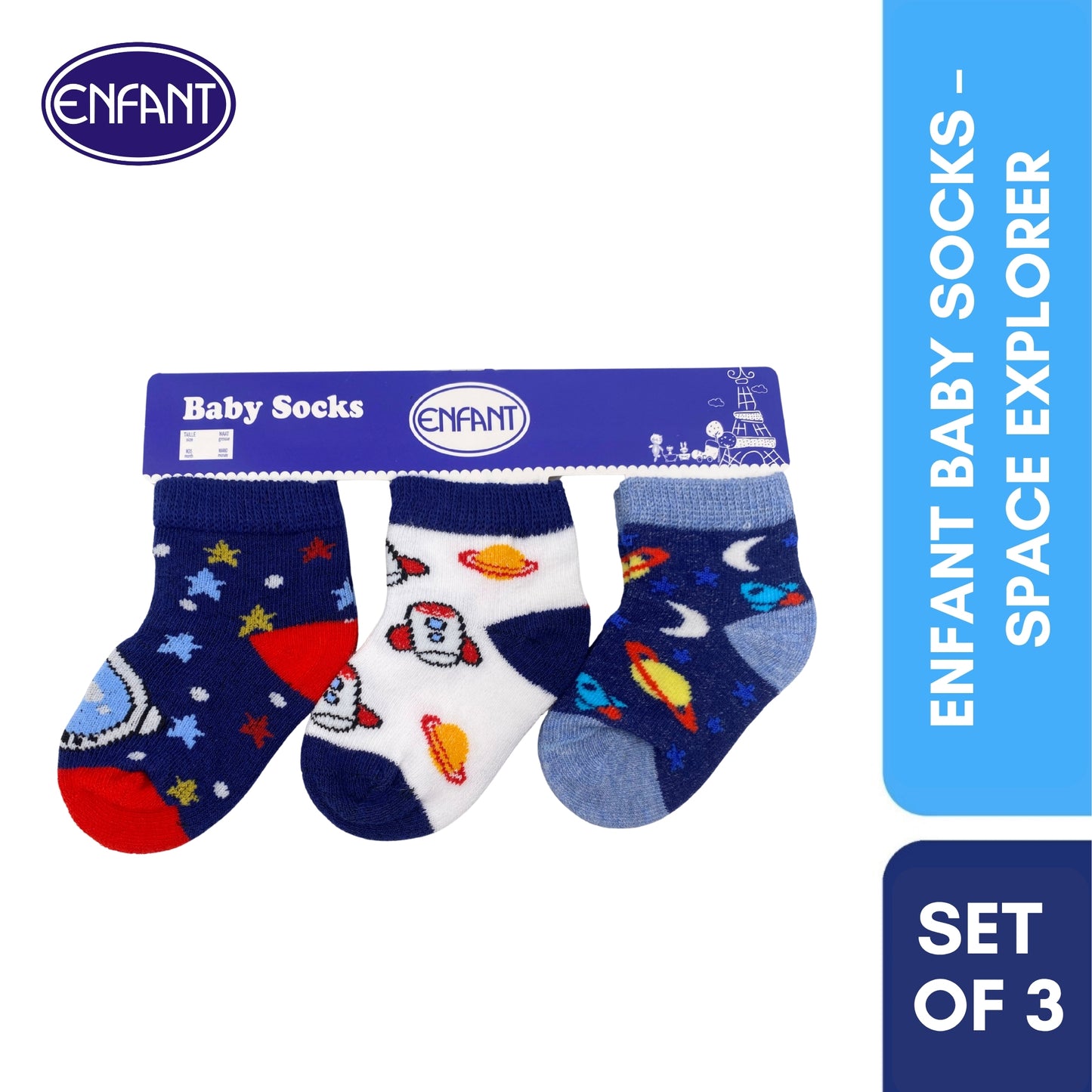 Enfant Baby Socks – Space Explorer