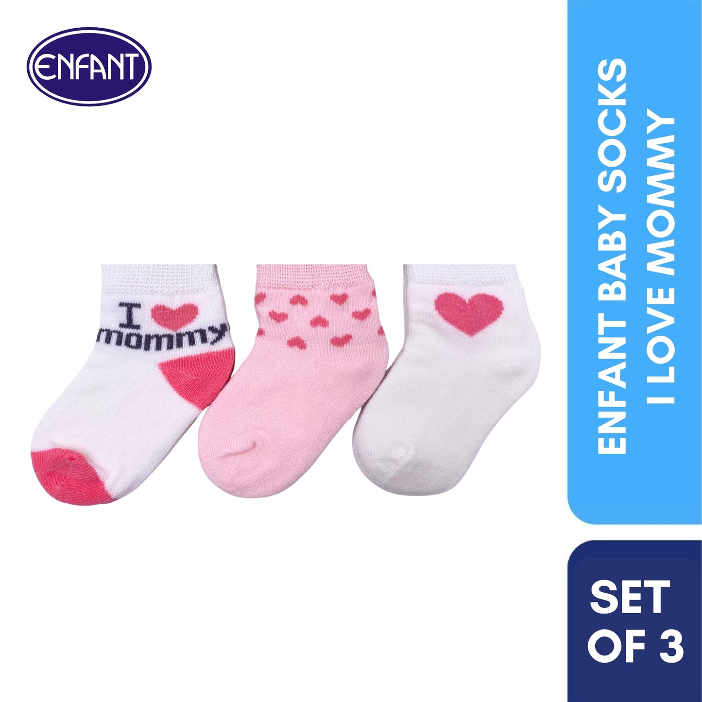 Enfant Baby Socks i Love Mommy