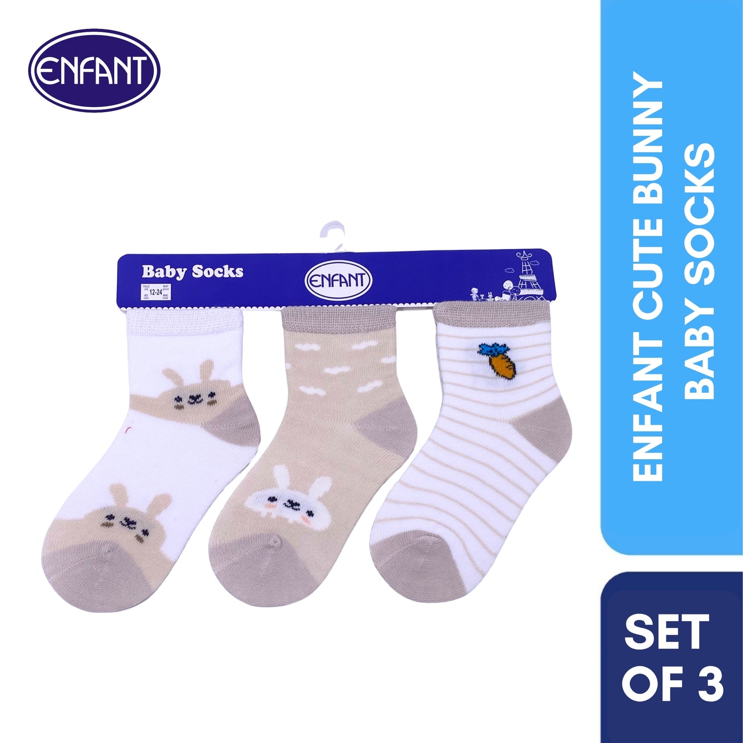 Enfant Cute Bunny Baby Socks