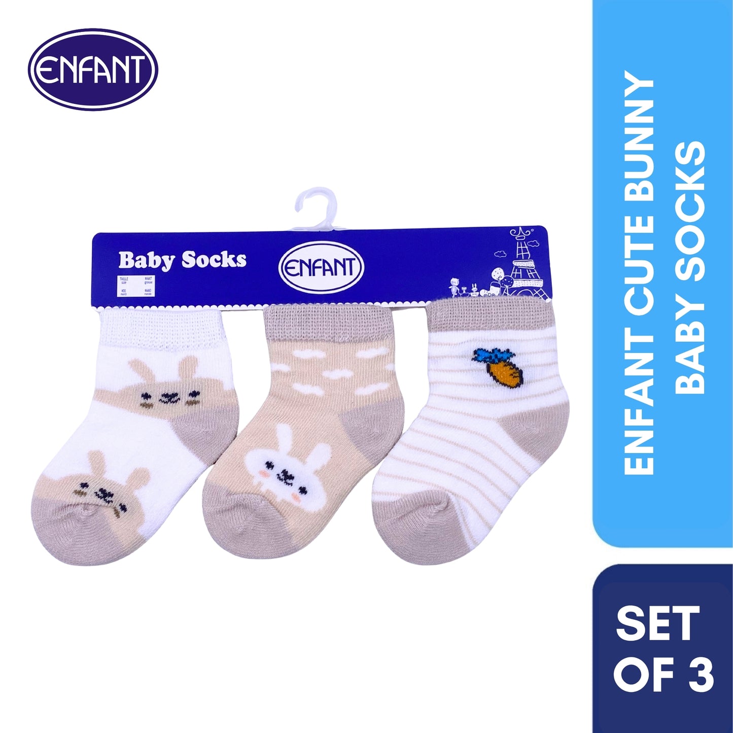 Enfant Cute Bunny Baby Socks
