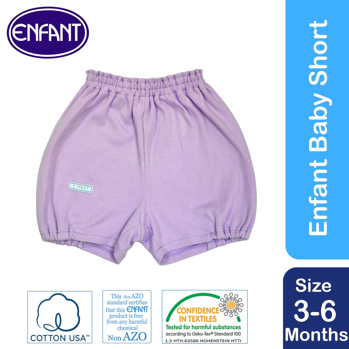 Enfant Baby Shorts (Violet)