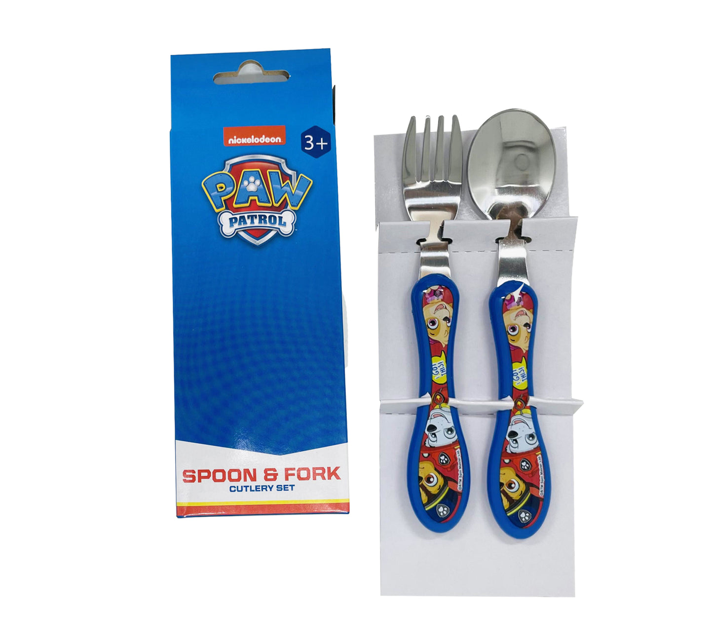 PAW PATROL STAINLESS SPOON AND FORK