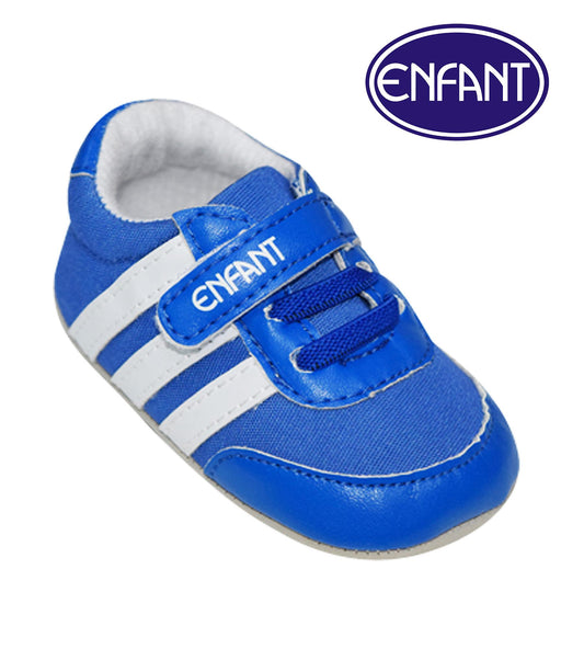 Enfant Baby Boy Shoes with Design (blue)