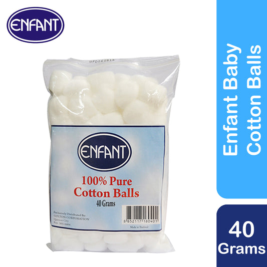 Enfant Baby Cotton Balls 40 grams