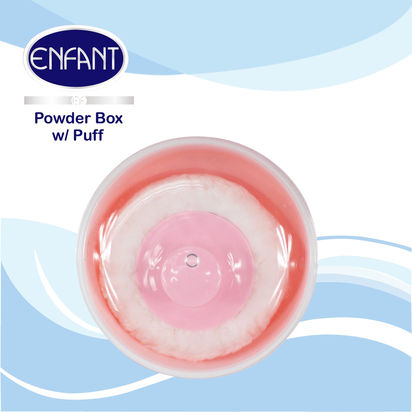 Enfant Baby Powder Box with Puff