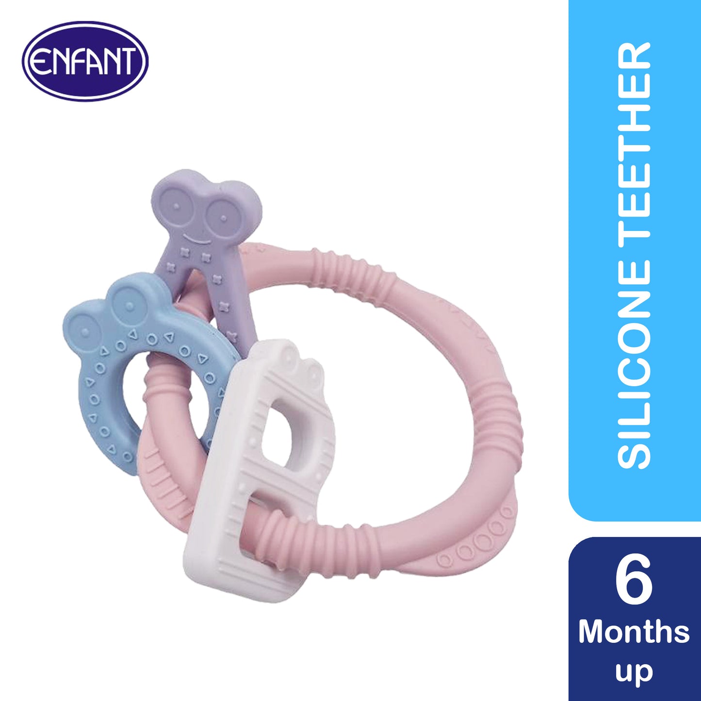 Enfant Silicone baby teether (BPA FREE)