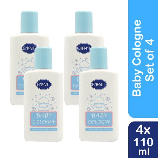 Enfant Pack of 4 110ml Cologne