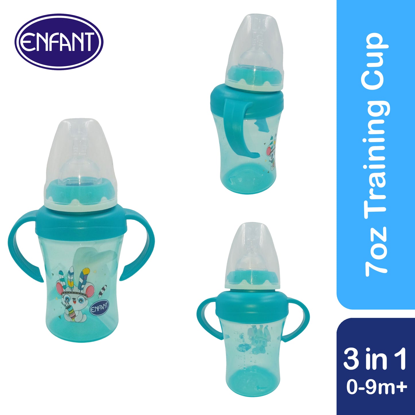 ENFANT BABY 3 IN 1 TRAINING CUP