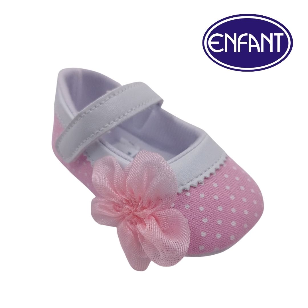 ENFANT BABY SANDALS WITH POLKA DOTS DESIGN