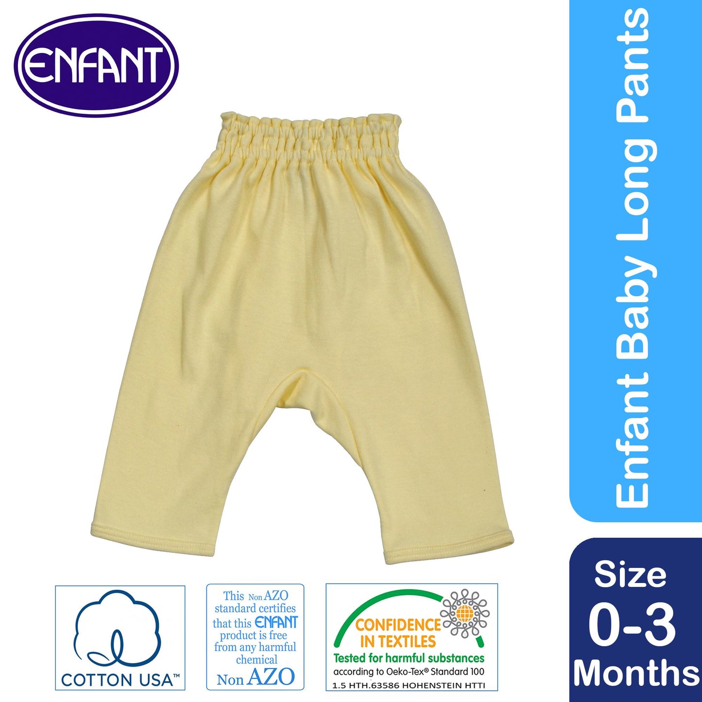 Enfant Baby Long Pants Pajama (Cream)