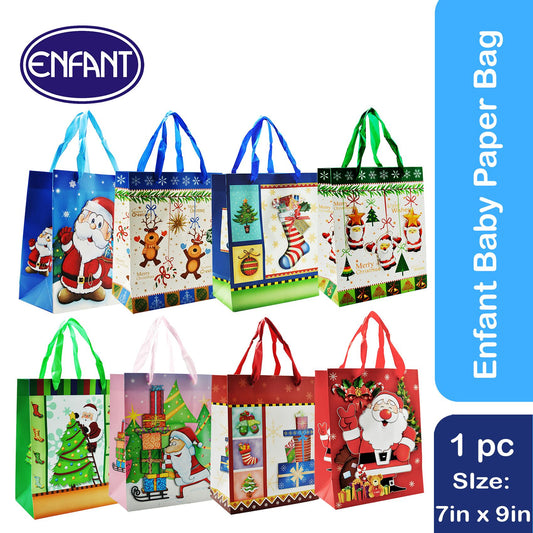 Enfant Gift Bags Assorted for Christmas Holiday