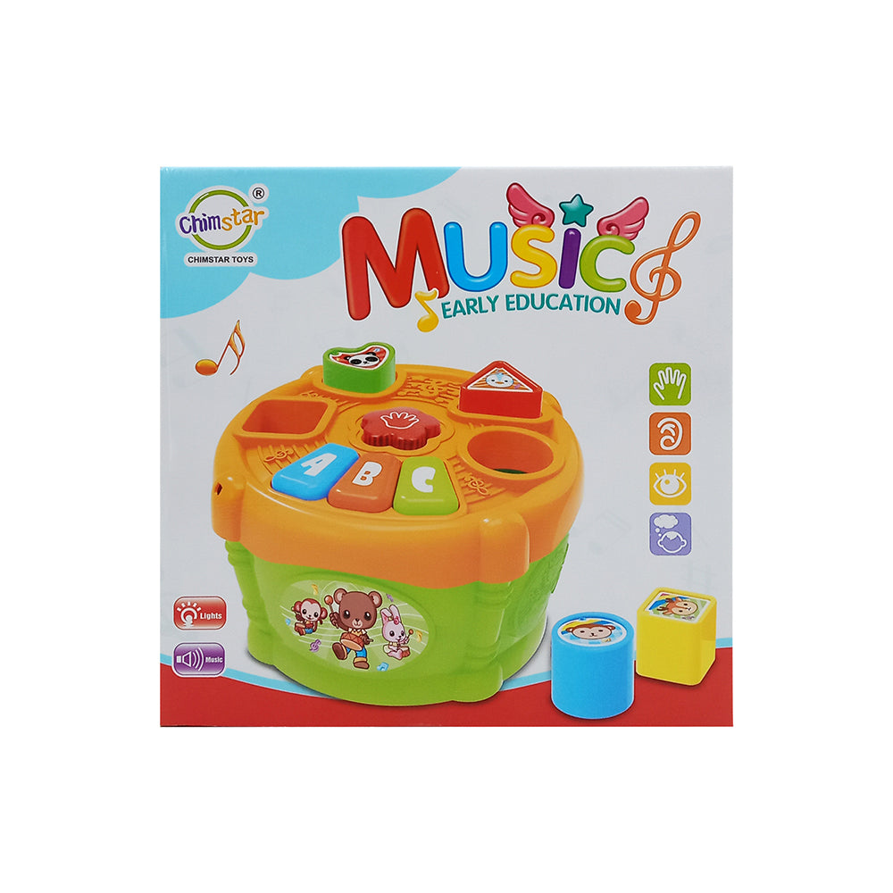 Enfant Baby Musical drum with light