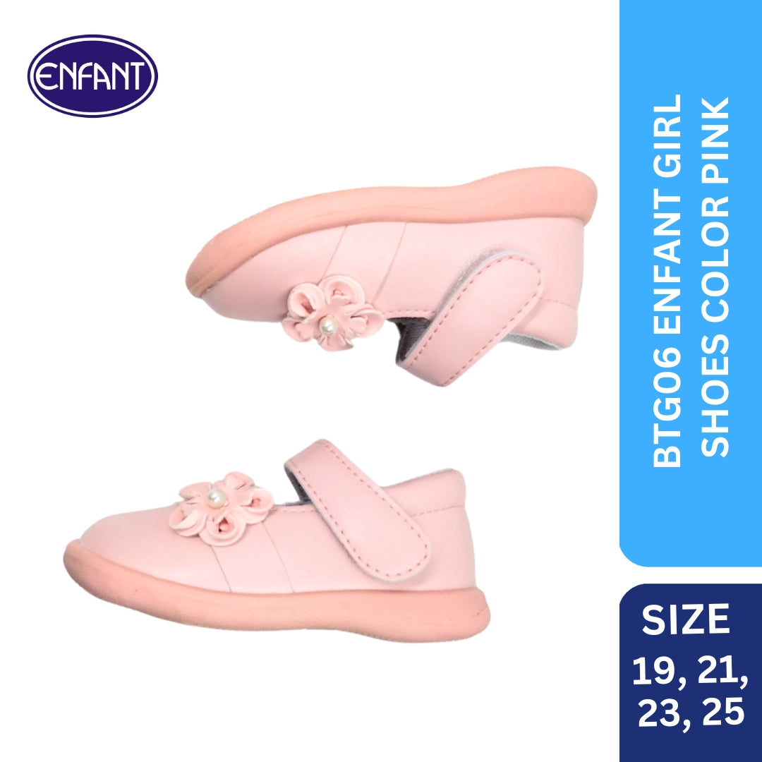 enfant baby girls sandals pink