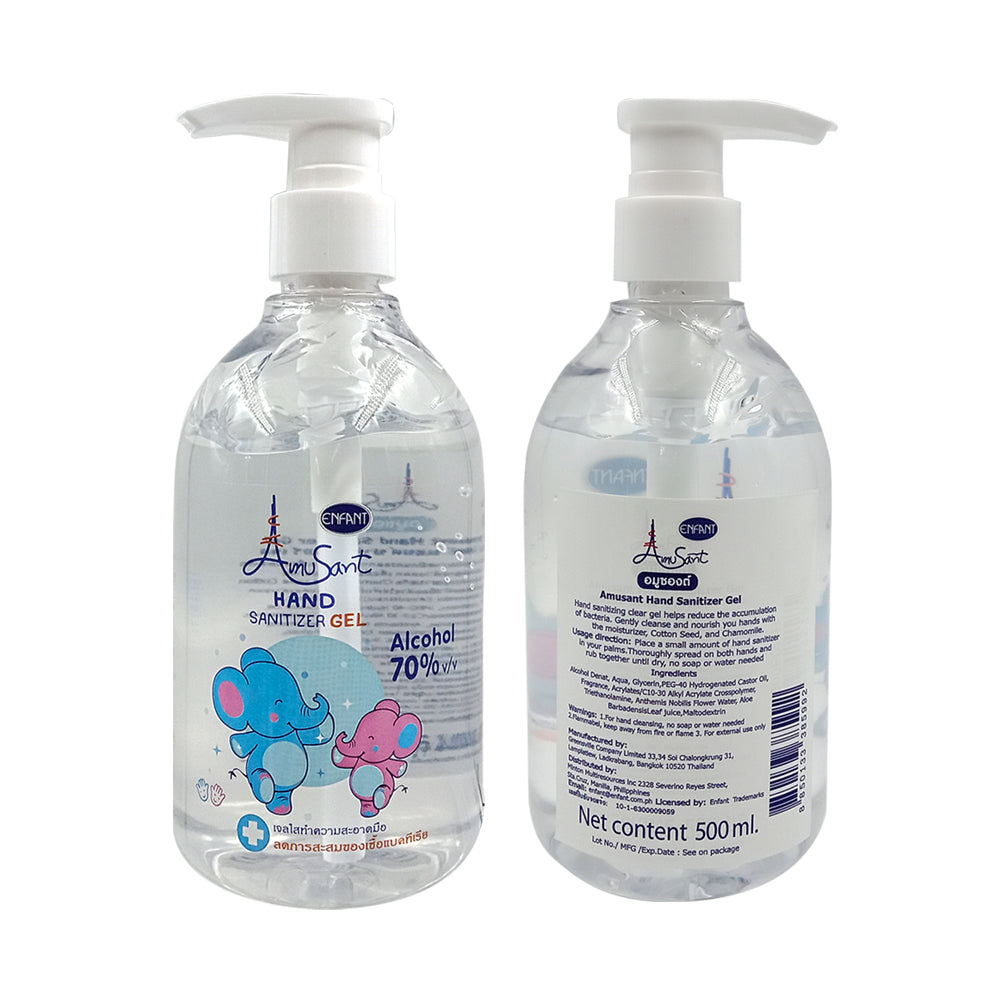 Enfant Hand Sanitizing Gel 500 ml - Hand Sanitizer with 70% alcohol