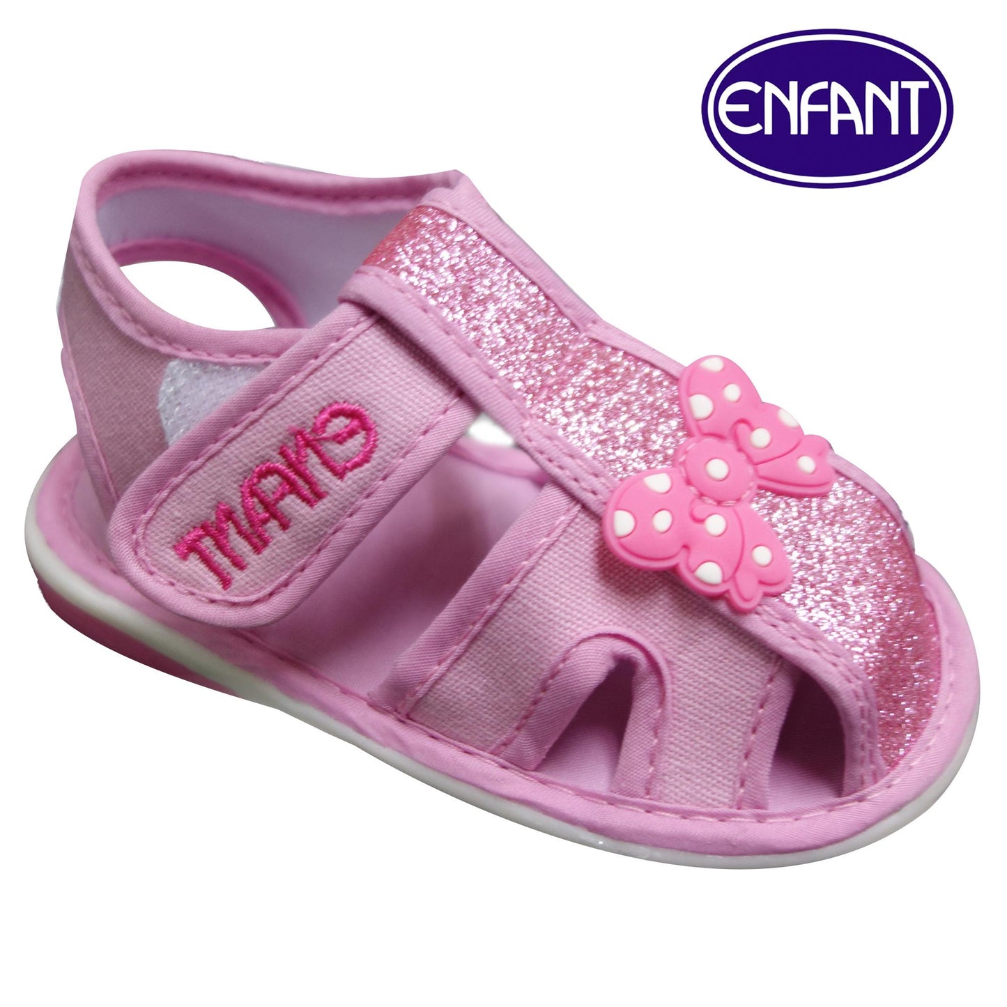 Enfant Baby Sandals Ribbon Design