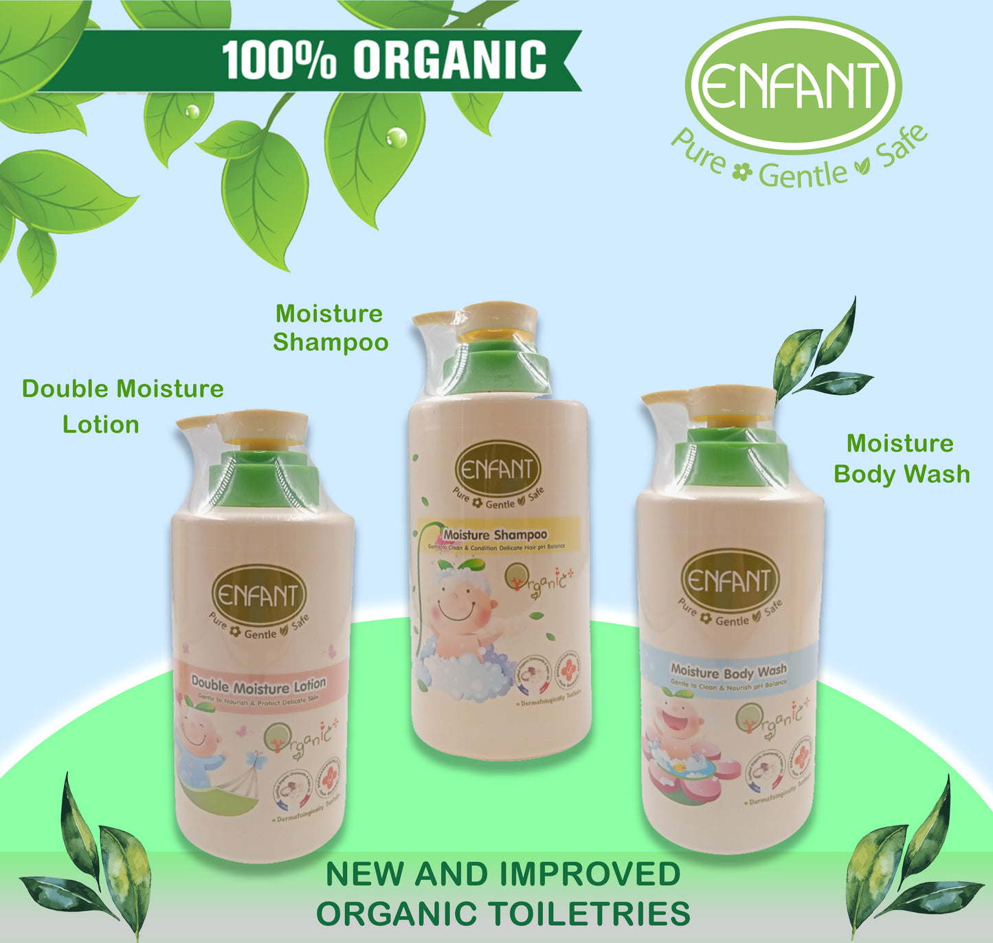 ENFANT ORGANIC BABY DOUBLE MOISTURE LOTION