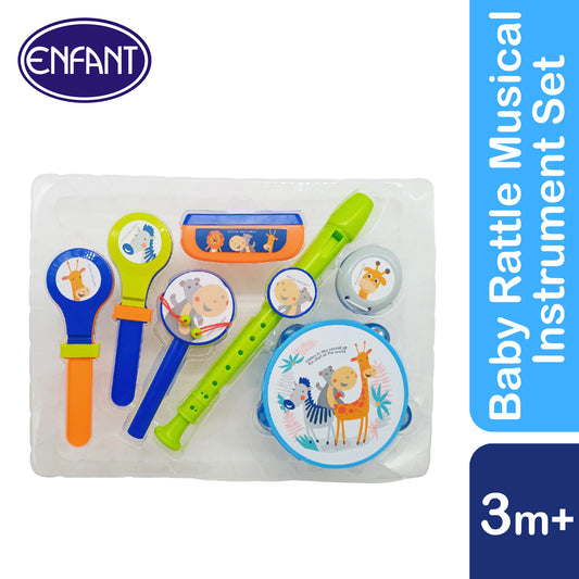 ENFANT BABY RATTLE MUSICAL INSTRUMENT SET