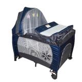 Enfant Baby Playpen with Net (blue/Darkblue)