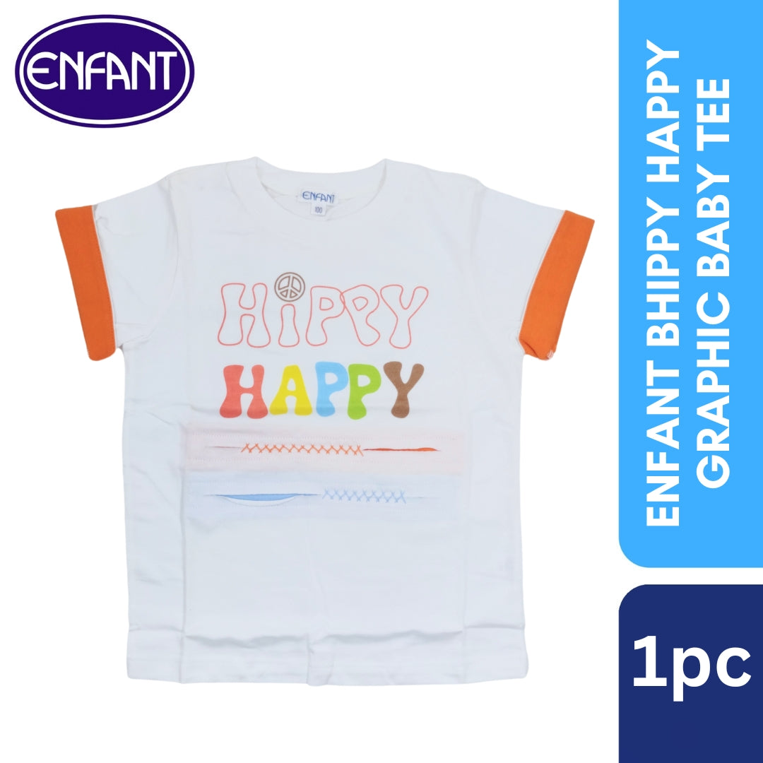 Enfant Hippy Happy Graphic Baby Tee